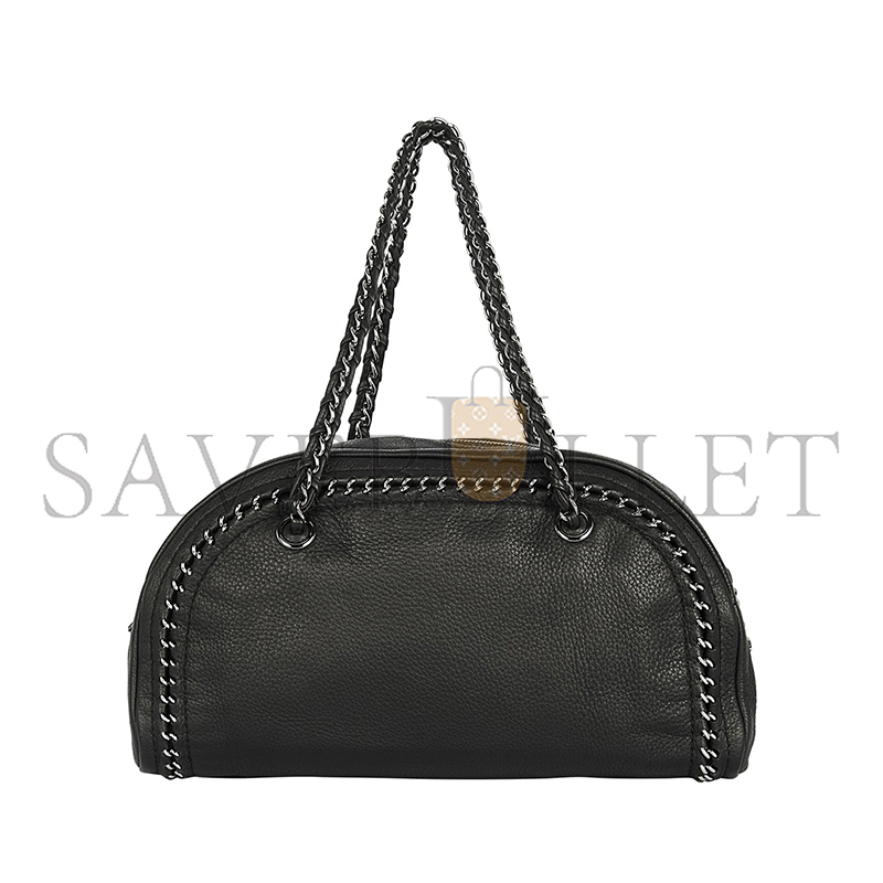 CHANEL GRAINED CALFSKIN LUXE LIGNE BOWLER BAG (33*17*15cm)